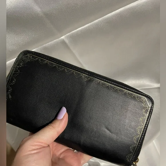 Cartier with COA | Zipped International Wallet, Guirlande de Cartier - Picture 9 of 13